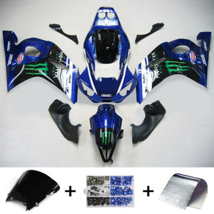 Injection Fairing Kit Bodywork Plastic ABS fit For Yamaha YZF 600 R6 1998-2002 #130