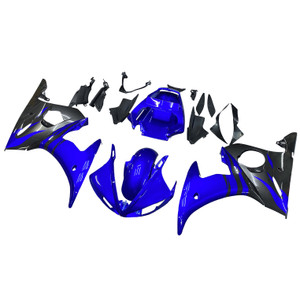 2003-2004 Yamaha YZF 600 R6 2006-2009 R6S Injection Fairing Kit Bodywork Plastic ABS #11 Amotopart Fairing