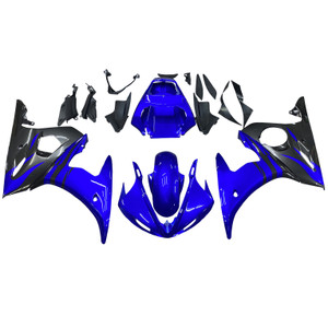 2003-2004 Yamaha YZF 600 R6 2006-2009 R6S Injection Fairing Kit Bodywork Plastic ABS #11 Amotopart Fairing