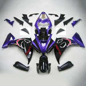 Injection Fairing Kit Bodywork Plastic ABS fit For Yamaha YZF 1000 R1 2009-2011 #123