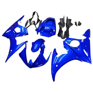 2003-2004 Yamaha YZF 600 R6 2006-2009 R6S Injection Fairing Kit Bodywork Plastic ABS #16 Amotopart Fairing