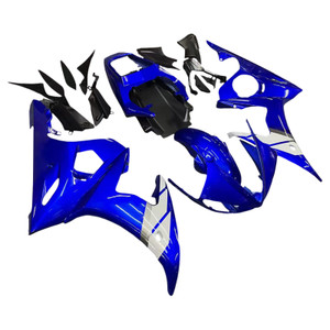 2003-2004 Yamaha YZF 600 2006-2009 R6S Injection Fairing Kit Bodywork Plastic ABS #17 Amotopart Fairing