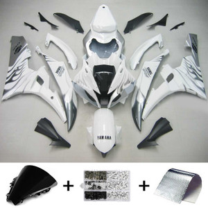 Injection Fairing Kit Bodywork Plastic ABS fit For Yamaha YZF 600 R6 2006-2007 #114