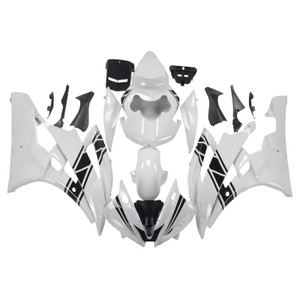 2006-2007 Yamaha YZF 600 R6 Amotopart Injection Fairing Kit Bodywork Plastic ABS #121