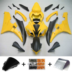 Injection Fairing Kit Bodywork Plastic ABS fit For Yamaha YZF 600 R6 2006-2007 #125