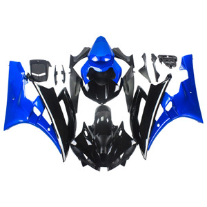2006-2007 Yamaha YZF 600 R6 Amotopart Injection Fairing Kit Bodywork Plastic ABS #135