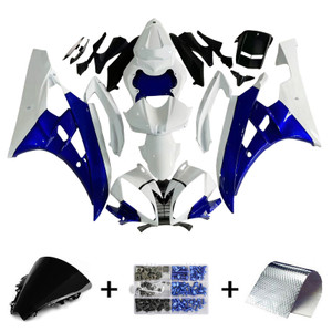Injection Fairing Kit Bodywork Plastic ABS fit For Yamaha YZF 600 R6 2006-2007