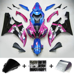 Injection Fairing Kit Bodywork Plastic ABS fit For Yamaha YZF 600 R6 2006-2007 #147