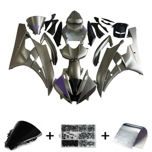 Injection Fairing Kit Bodywork Plastic ABS fit For Yamaha YZF 600 R6 2006-2007