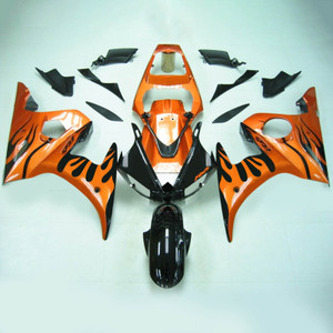 Injection Fairing Kit Bodywork Plastic ABS fit For Yamaha YZF 600 R6 2003-2004 R6S 2006-2009 #143