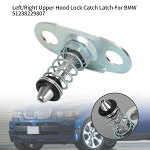 Upper Hood Lock Catch Latch Left/Right 51238229807 For BMW 3 E46 5 E39 X5 E53