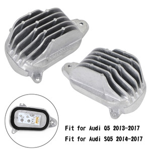 Left+Right LED DRL Control Module 8R0941475B/76B For Audi Q5 SQ5 2013-2017