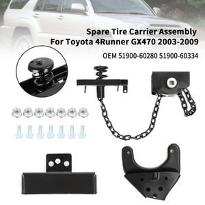 Spare Tire Carrier Assembly 51900-60280 For Toyota 4Runner GX470 2003-2009