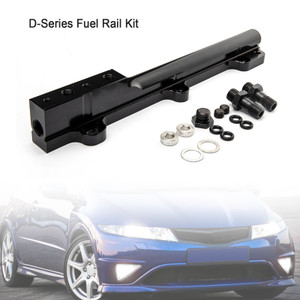 Aluminum D Series High Flow Fuel Rail Kit For Civic CR-X D15B7 D15B8 D16A6 D16Z6