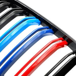 2PCS M-Color Kidney Grill Grille 51138469959 fit BMW G01 X3 G02 X4 Gloss Black