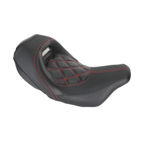 Driver Passenger Seat Red Fit For Harley Cvo Touring Road Glide Fltr 09-21 20