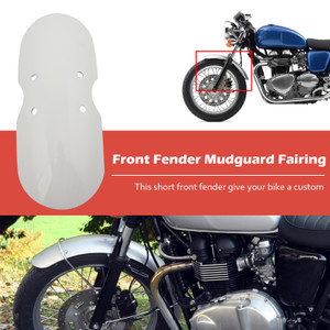 Front Fender Mudguard For Bonneville T100 Scrambler Thruxton 2001-2016 White