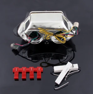 Taillight integrated Turn Signals For Daytona Speed Triple 595 955 955i Smoke Generic