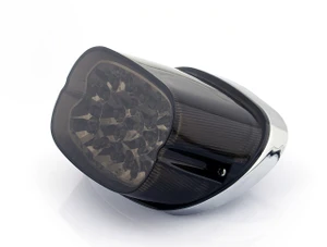 LED Tail Light Integrated Turn Signals Blinkers Harley Sportster XL 883 1200 Smoke