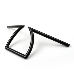 7/8" Z Motorcycle Handlebar Drag Bars Honda Yamaha Suzuki Chopper Bobber Black