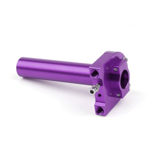 CNC Twist Throttle Moped Scooter Street Motorcycle Dirt Monkey Bike Purple