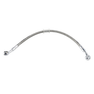 35cm/14" M10 Brake Oil Hose Line Banjo Fitting Stainless Steel End