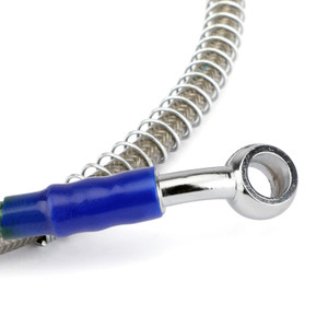 90cm/35" M10 Brake Oil Hose Line Banjo Fitting Stainless Steel End