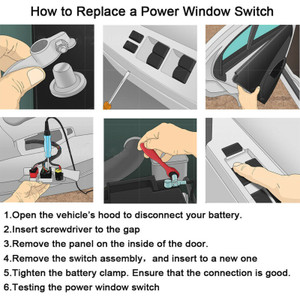 Driver Window Lifter,Mirror Switch Control Unit For BMW E83 X3 2004-2010