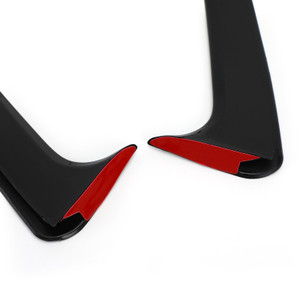 Black Rear Bumper Spoiler Air Vent Cover Fit Mercedes W117 CLA Class 2014-2018