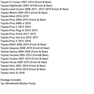 Windshield Washer Pump For Toyota 85330-60190,85330-Ae010,85330-21010