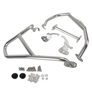 Upper Crash Bars Engine Guards Protector Silver Fit For Bmw R1250Gs 18-21 19 20