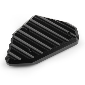 Side Pad Kickstand Stand Extension Plate For Suzuki GSXR 1000 K9 09-10 Black