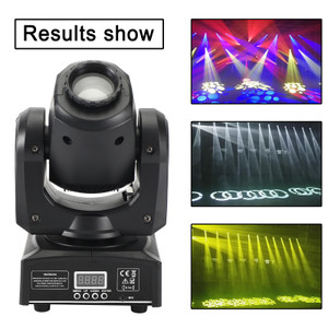 Moving Head 120W 8Gobo Stage Lighting RGBW LED DJ DMX Beam Bar Disco Party Light
