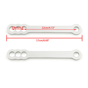 Lowering Links Link For Suzuki GSXR 1300 HAYABUSA 1999-2011 Chrome