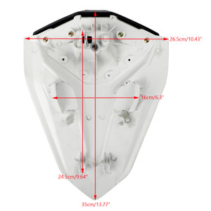 Motorcycle Pillion Rear Seat Cover Cowl ABS For Honda CBR250RR 2017-2019 Carbon