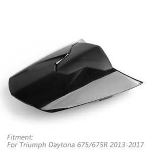 ABS Rear Passenger Seat Cover Cowl For Daytona 675 and 675R 2013-2018 Blacl