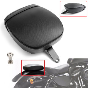 Cushion Rear Seat Passenger Pillion Pad for Sportster '72 '48 XL1200 X/V XL883