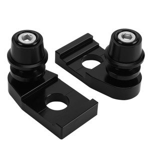 CNC Chain Adjuster Block With Stand Spool For YAMAHA TENERE 700/XTZ700 2019-2021 Black