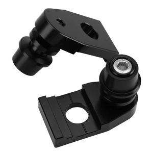 CNC Chain Adjuster Block With Stand Spool For YAMAHA TENERE 700/XTZ700 2019-2021 Black