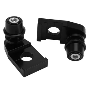 CNC Chain Adjuster Block With Stand Spool For YAMAHA TENERE 700/XTZ700 2019-2021 Black