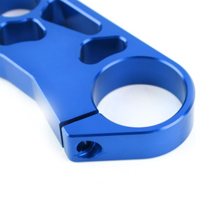 Lowering Triple Tree Front Upper Top Clamp for SUZUKI GSXR 600 750 1000 Blue