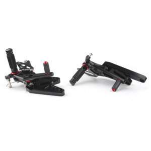 Motorcycle Adjustable Rearset Rearsets Foot pegs For Yamha MT-03/MT25 2015+ BLK