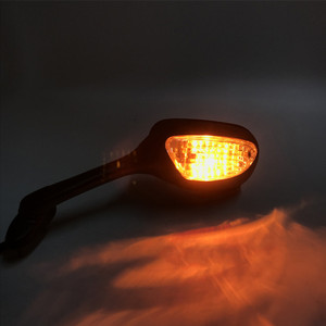 Rearview Mirrors w/Turn Signals For Suzuki GSXR600 GSX-R750 GSXR1000 02-15 BK Generic