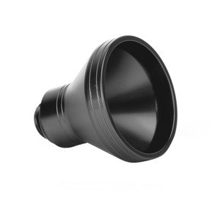 Black Aluminum Oil Filler Funnel 20mm Universal Oil Catch Drain Motorcycle