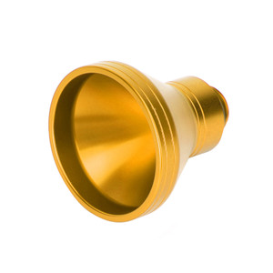 Gold Aluminum Oil Filler Funnel 20mm Universal Oil Catch Drain Motorcycle
