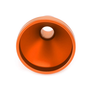 Orange Aluminum Oil Filler Funnel 20mm Universal Oil Catch Drain Motorcycle