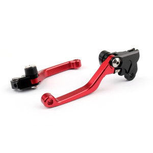 Off Road Pivot Aluminum Brake Clutch Levers For Honda CRF230F 2003-2009 08 Red