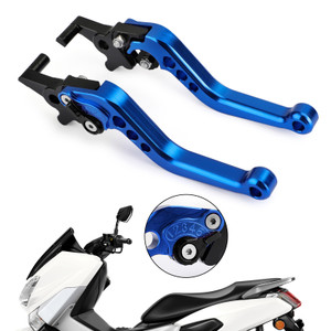 Left&Right Motorcycle Brake Clutch Levers For NMAX 125/155 2015-2018 Blue