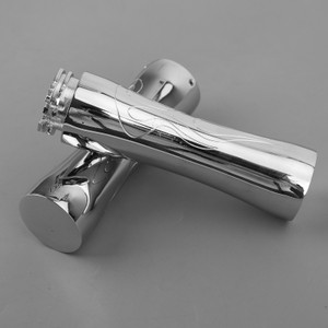 Grips Yamaha Road Star 1600 / 1700, Flame 2  - Chrome
