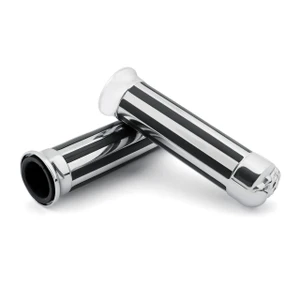Grips Harley Davidson & Custom Choppers, up to 2007, Chrome Skull End